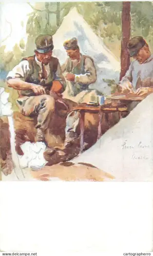 A5796 Shoemaker works in the forest - Bartos