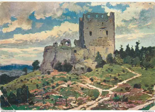 A5796 medieval Valečov Castle