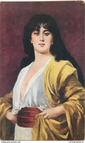 A5796 Praha N. Sichel - Deborah fine art postcard