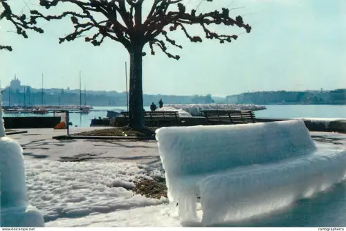 A5300 Switzerland Geneve paysage d'hiver