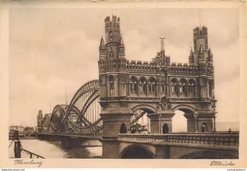 A5803 Bridge Elbbrucke Hamburg AK