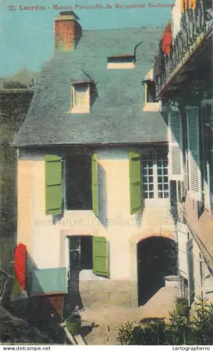 A5803 France Lourdes maison paternelle de Bernadette Soubirous