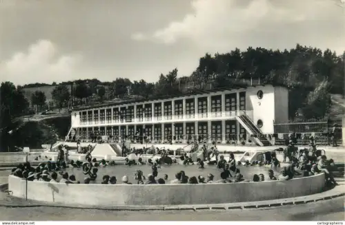 A5299 Hungary Bukkszek Gyogyfurdo spa resort outdoor swimming pool