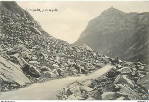 A5802 Norge Norway Norvège Stenskredet Nordangsdal
