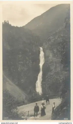 A5802 Norge Norway Norvège Stalhemsfossen RPPC
