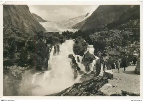 A5802 Norge Norway Norvège Brixdalsbreen 1937