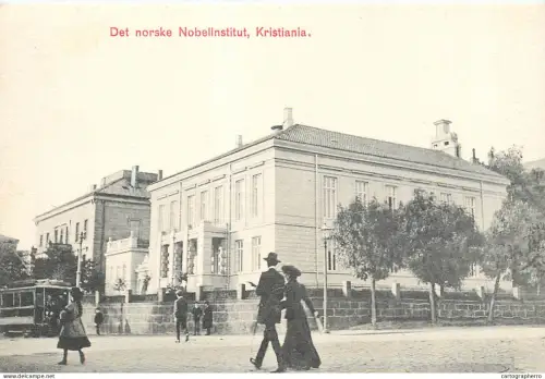 A5802 Norge Norway Norvège Kristiania Oslo Nobelinstitut