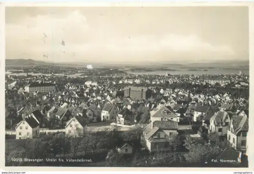 A5802 Norge Norway Norvège Stavanger RPPC