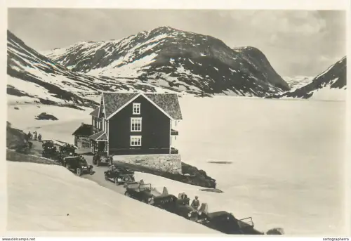 A5802 Norge Norway Norvège Hotel Djupvashytten RPPC