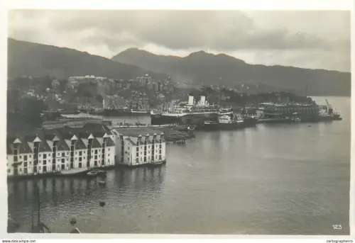 A5802 Norge Norway Norvège Bergen RPPC