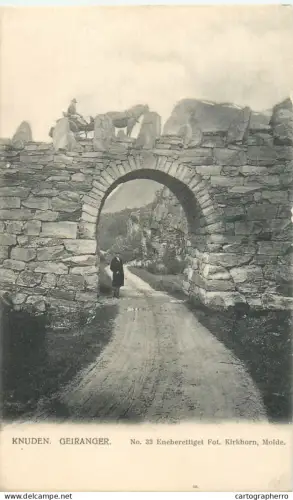 A5802 Norge Norway Norvège Knuden Geiranger