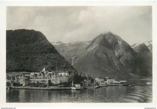 A5802 Norge Norway Norvège Balholm Kviknes Hotel RPPC