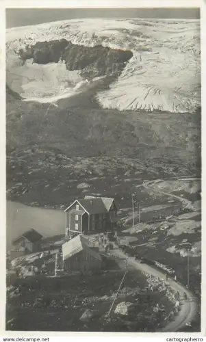 A5802 Norge Norway Norvège Djupvashytten Hotel RPPC