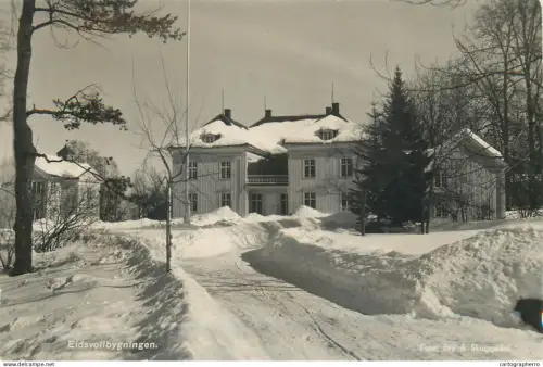 A5802 Norge Norway Norvège Eidsvollbygningen RPPC