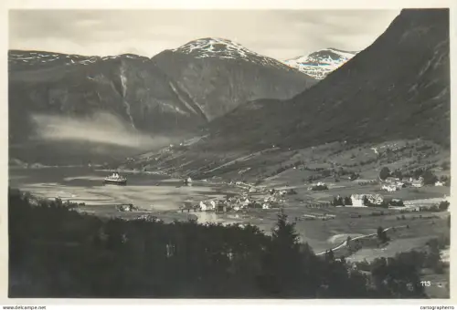 A5802 Norge Norway Norvège Olden Nordfjord RPPC