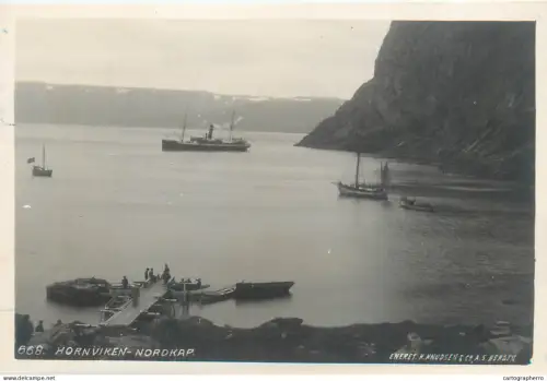 A5801 Norge Norway Norvège Hornviken Nordkap RPPC