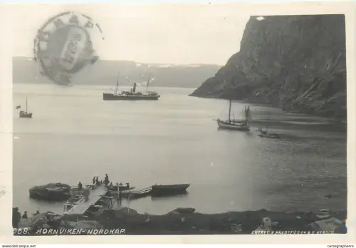 A5801 Norge Norway Norvège Hornviken Nordkap RPPC