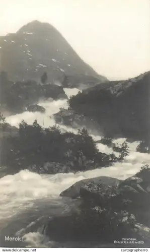 A5801 Norge Norway Norvège Merok RPPC