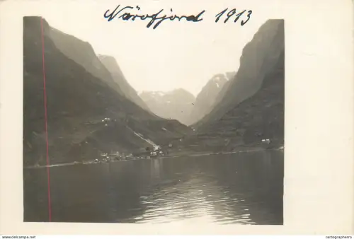 A5801 Norge Norway Norvège Nordfjord 1913  RPPC