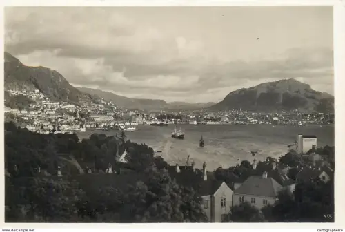 A5801 Norge Norway Norvège Bergen RPPC