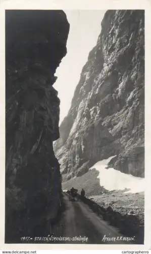 A5801 Norge Norway Norvège Staven Norangsdal Sondmor RPPC