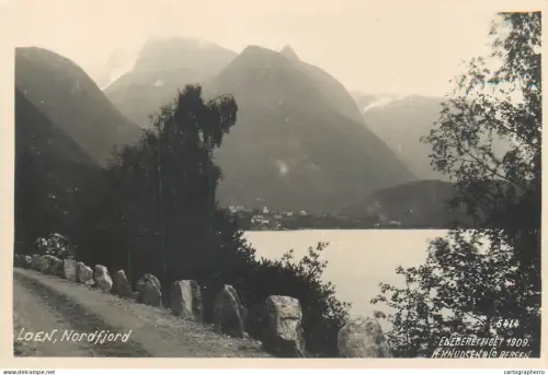 A5801 Norge Norway Norvège Loen RPPC