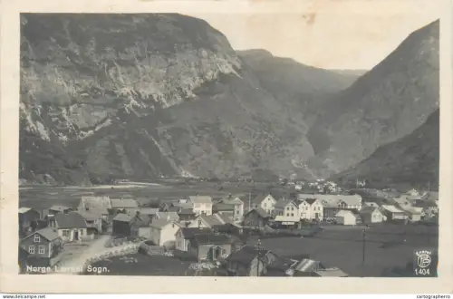 A5801 Norge Norway Norvège Laerdal Sogn RPPC