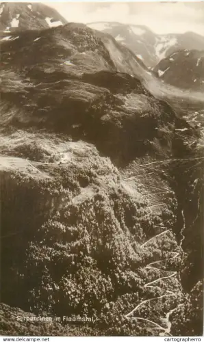 A5801 Norge Norway Norvège Serpentinen im Flaamsral