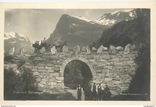 A5801 Norge Norway Norvège Geiranger RPPC