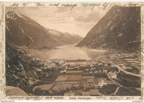 A5801 Norge Norway Hardanger Odda