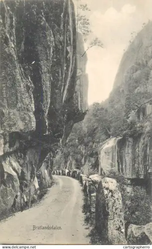 A5801 Norway Norge Bratlandsdalen
