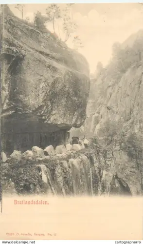 A5801 Norway Norge Bratlandsdalen