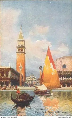 A5297 Italy Venezia Piazzetta S Marco dalla laguna