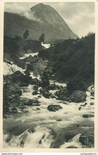 A5295 Norway Flam river in the Merok area