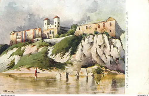 A5295 Poland Krakow Tyniec Abbey