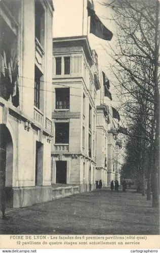 A5294 France Foire de Lyon detail view de la facade