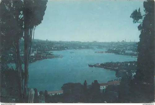 A5294 Turkey Istanbul Constantinopole Cimitiere d'Eyoub & la Corne d'Or