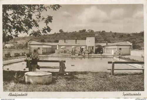 A5294 Hungary Abaujszanto resort spa outdoor swimming pool