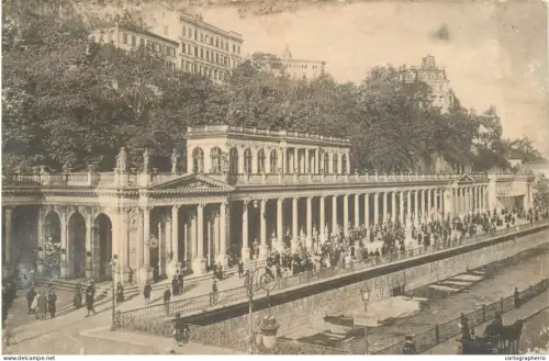 A5294 Czech Republic Karlovy Vary Karlsbad Muhbrunn Kolonnade