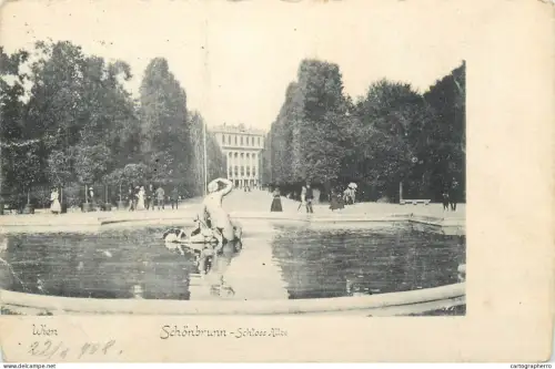 A5294 Austria Wien Schonbrunn Schloss Allee