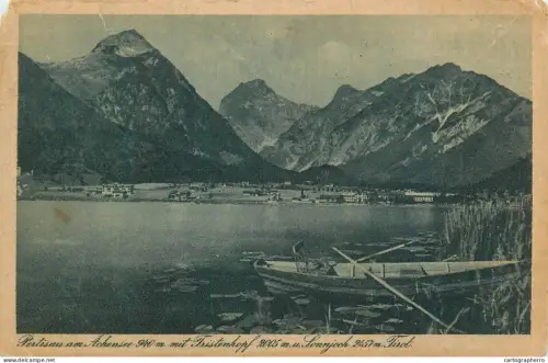 A5294 Austria Pertisau am Achensee picturesque mountain scenery and lake