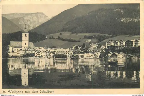 A5294 Austria St Wolfgang mit dem Schafberg