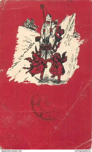 A5287 St Nicholas vintage illustration