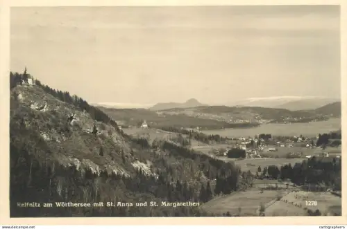A5285 Austria Relfnitz am Worthersee mit St Anna und St Margarethen