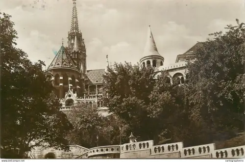 A5285 Hungary Budapest Fischerbastei mit der Matthiaskirche
