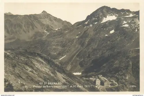 A5285 Switzerland Gross St Bernard Pointe de Barasson et Mont Mort