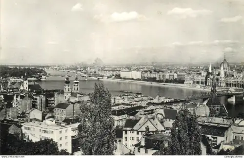 A5285 Hungary Budapest Danube view general aspect