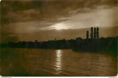 A5285 Hungary Balaton sunset scenery