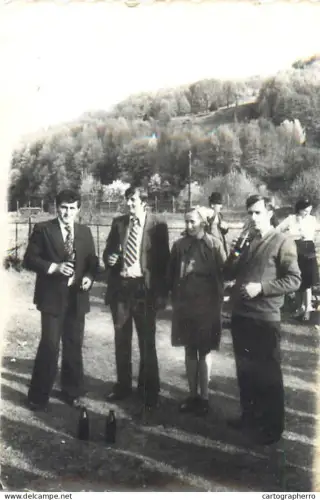 Anonymous persons souvenir photo