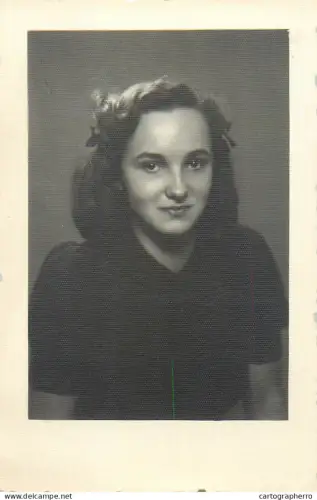 Anonymous persons woman portrait